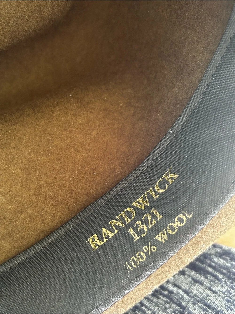 Outback Randwick Brown Wool Hat
